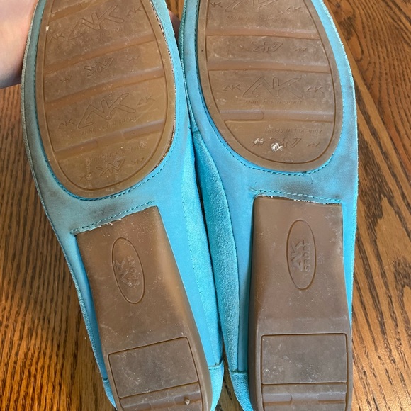 Anne Klein Sport Suede Loafers - Picture 7 of 16